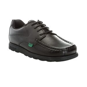Kickers Boys Fragma Lace Up Shoes / Black